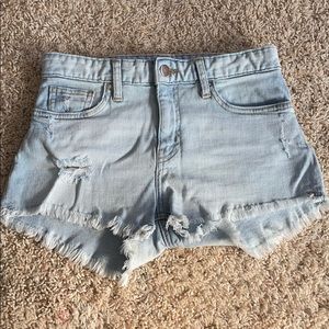 h&m jean shorts